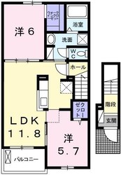 ジュワイユー・ベルIの物件間取画像